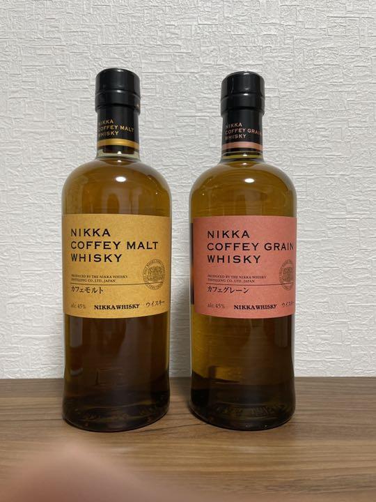 おすすめ】 ニッカ カフェモルト&カフェグレーン - ウイスキー - www 在庫大特価 ニッカ カフェモルト,カフェグレーン,カフェグレーン(旧ボトル)3本セット未開封 ウイスキー