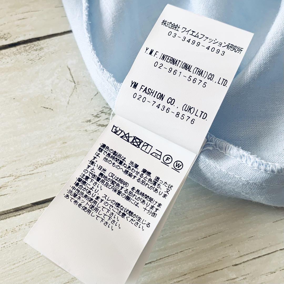 【美品】YACCOMARICARD　ピンタックワンピース　リネン混