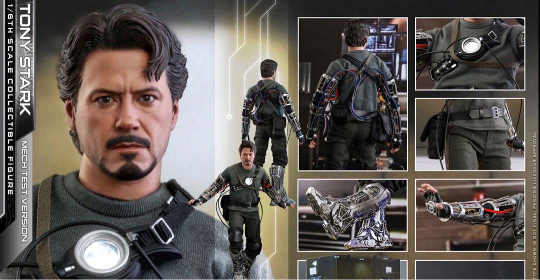 ホットトイズ　トニースターク　メカテスト版1.0 アイアンマン タカラトミーアーツ ホットトイズ アイアンマン