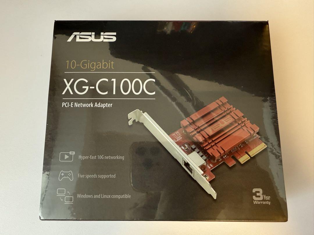 ASUS XG-C100C V3 10Gbps ネットワークアダプタ