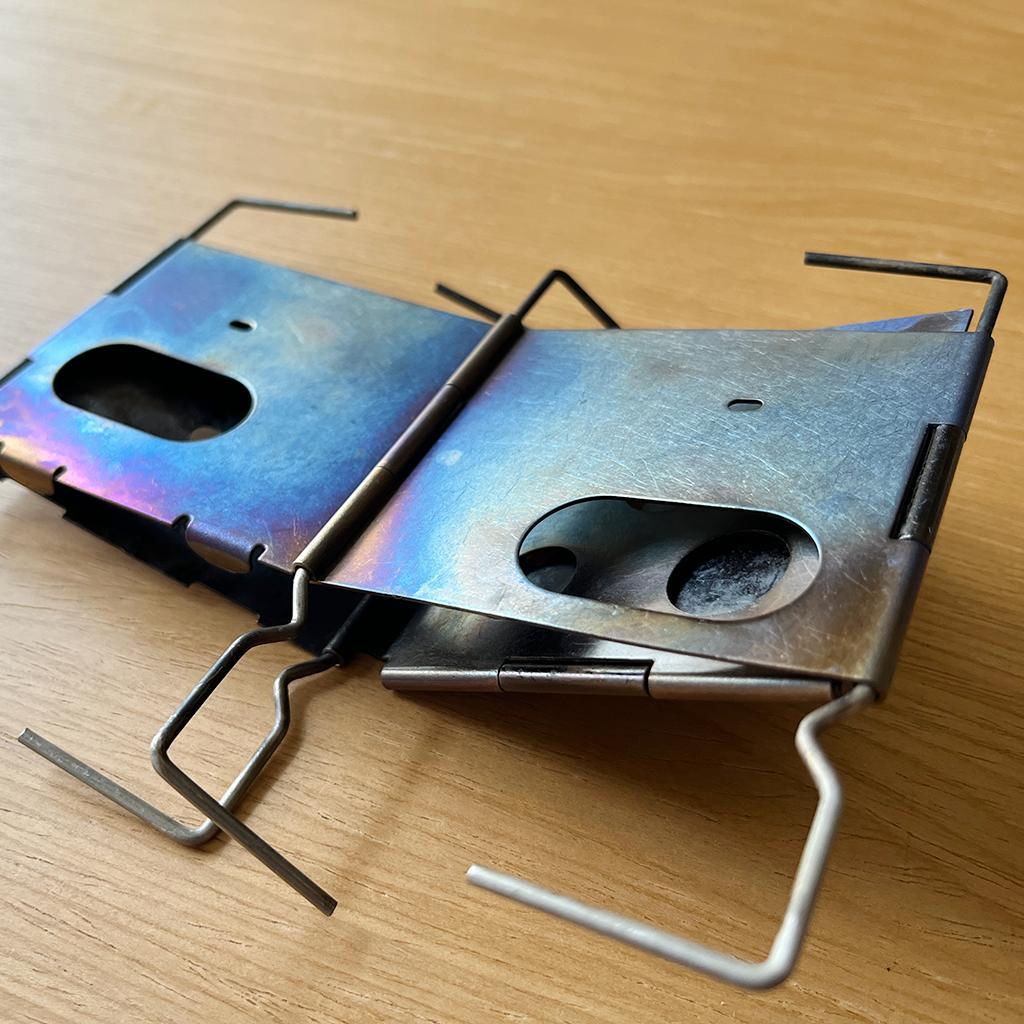 FIREBOX Nano Stove チタンとTrangia TR-B25