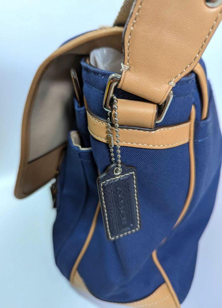 シェバページ★COACH F70201 メッセンジャーバッグ
