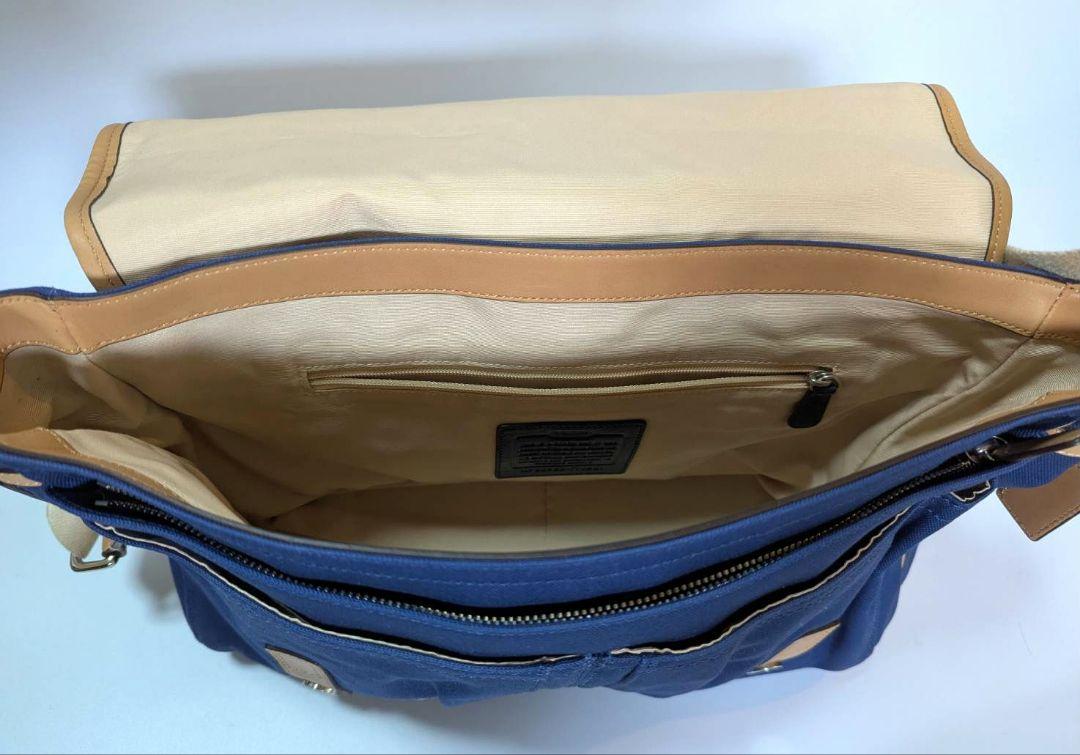 シェバページ★COACH F70201 メッセンジャーバッグ