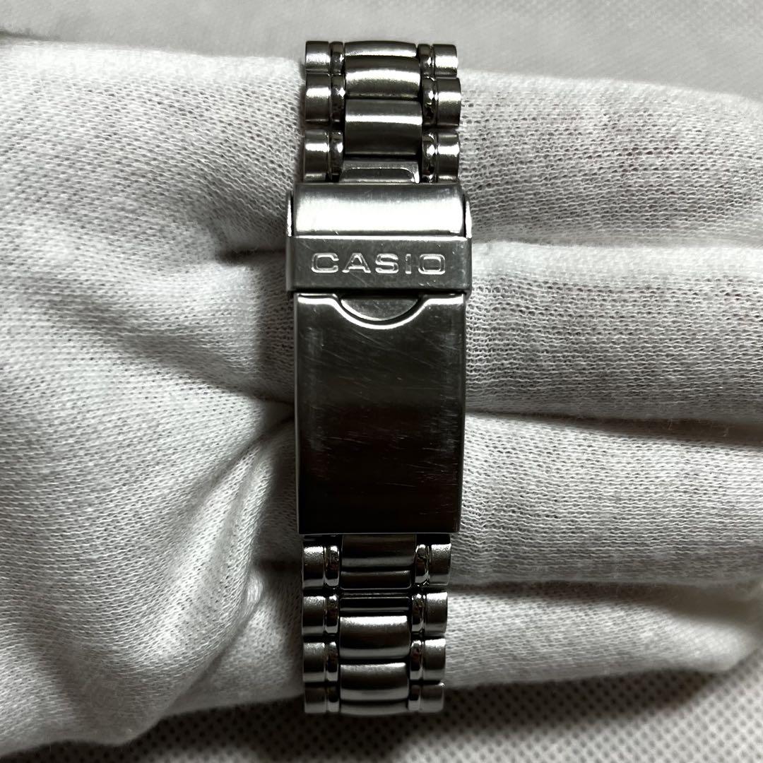 CASIO クォーツ ダイバー グリーン文字盤 MD‐747
