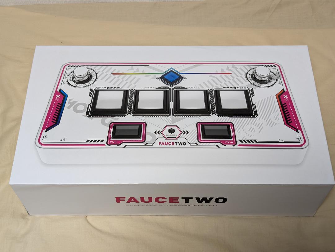 FAUCE TWO サウンドボルテックス ゲーム コントローラー 美品 FAUCE TWO サウンドボルテックス ゲーム コントローラー 美品