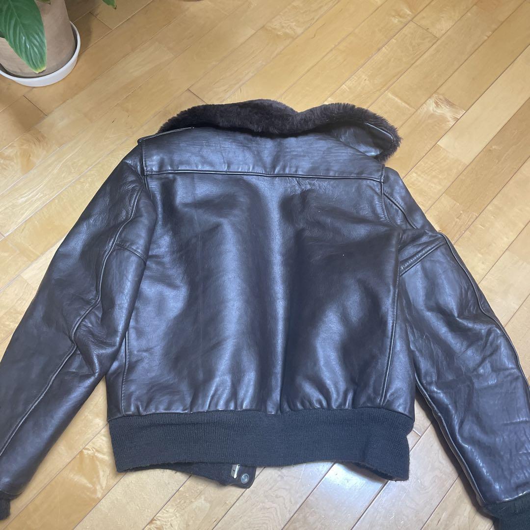 60～80s　SHCOTT　フライトジャケット　TYPE G-1　デカTALON