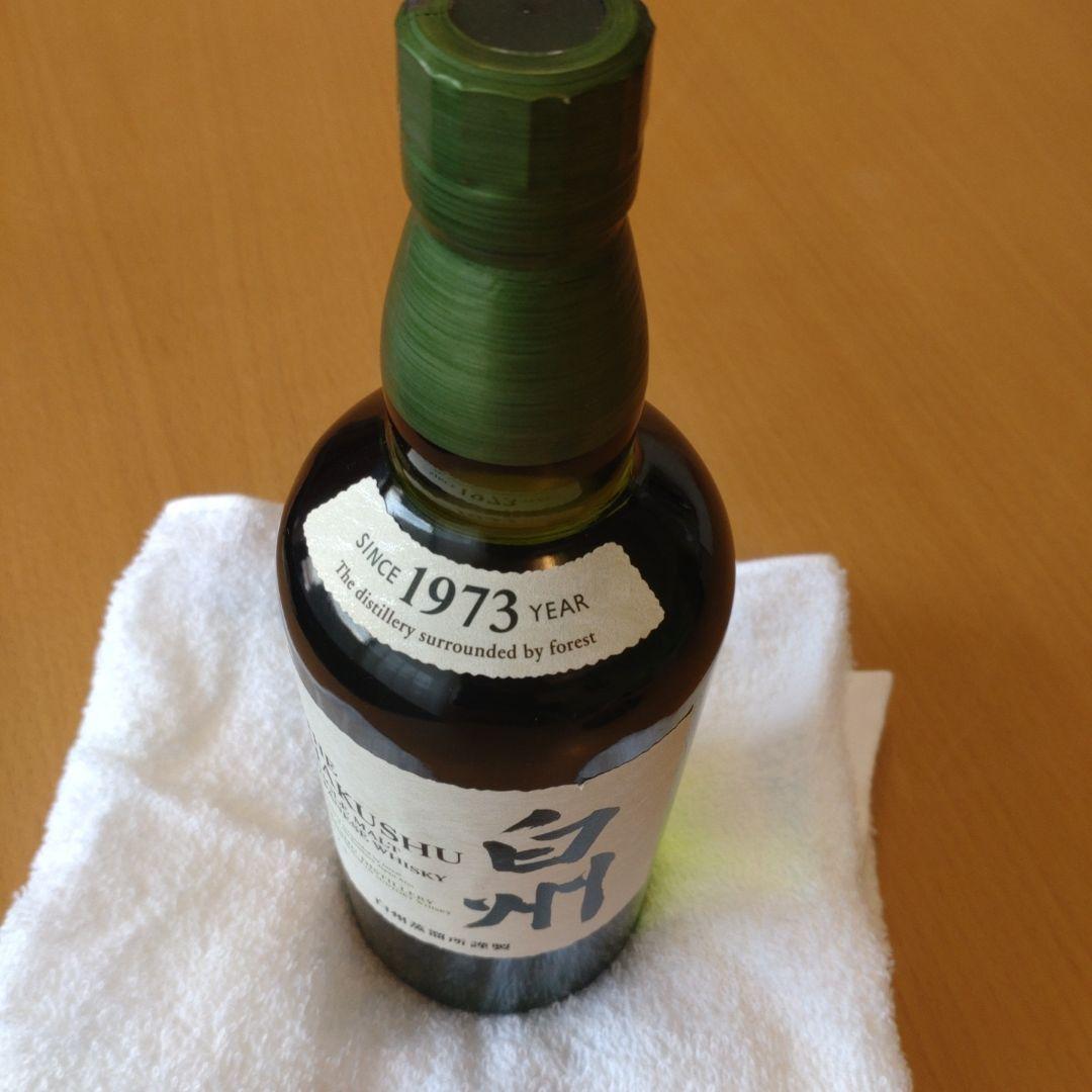 サントリーシングルモルトウイスキー《白州》　700ml