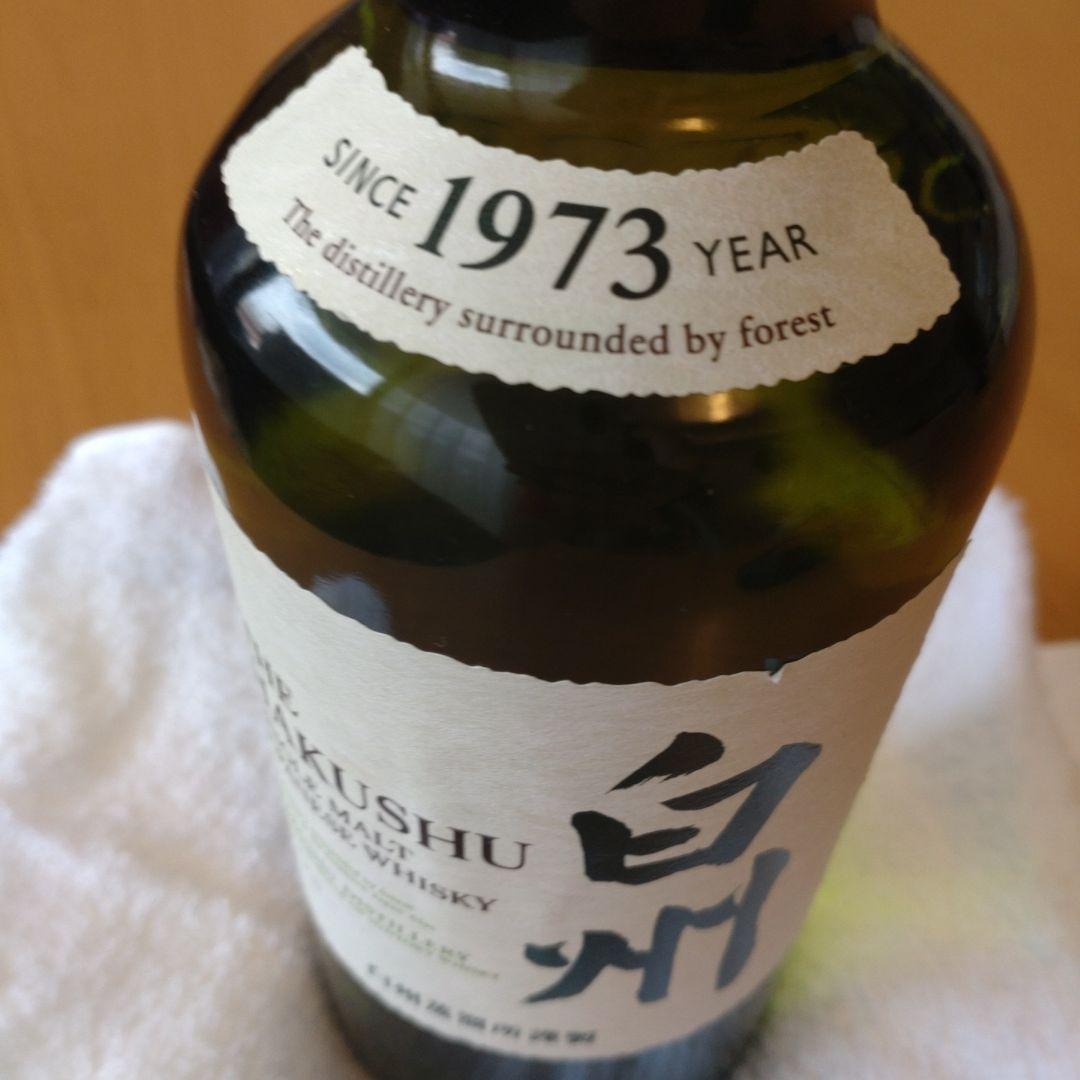 サントリーシングルモルトウイスキー《白州》　700ml