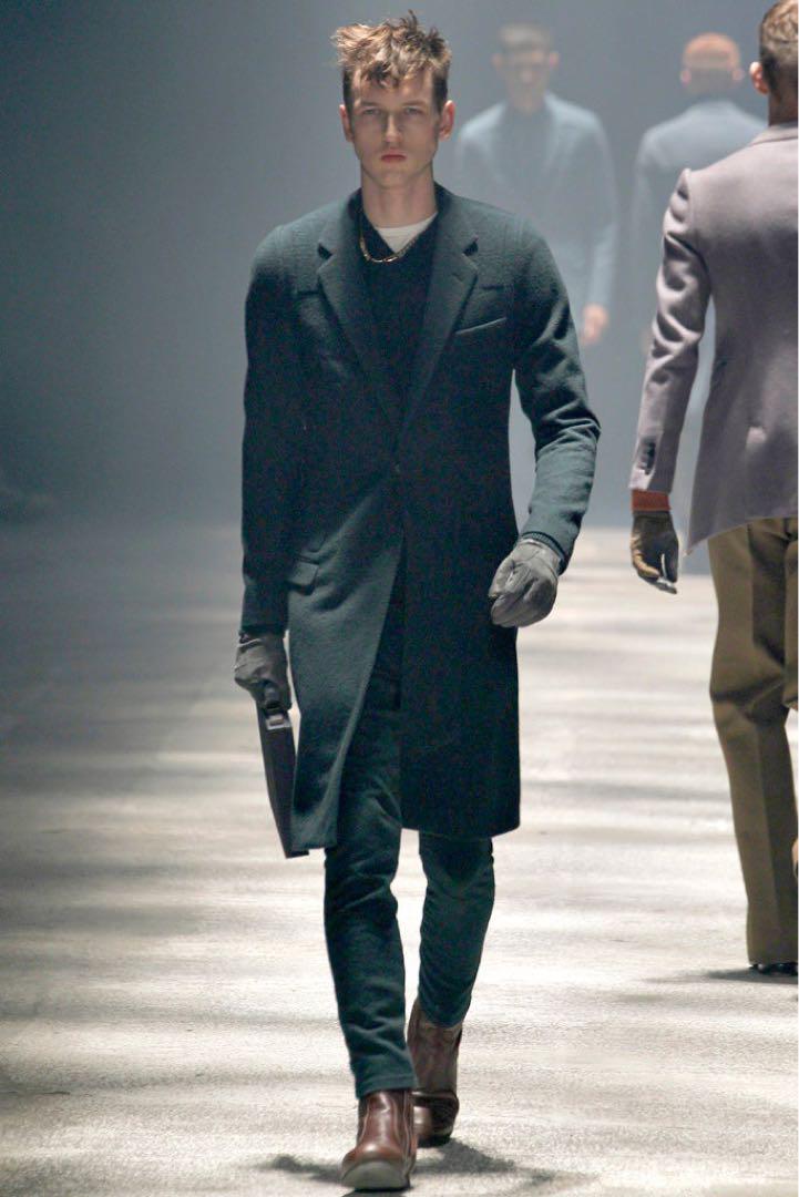 2012 FW MEN’S LANVIN チェスターコート　ランウェイ