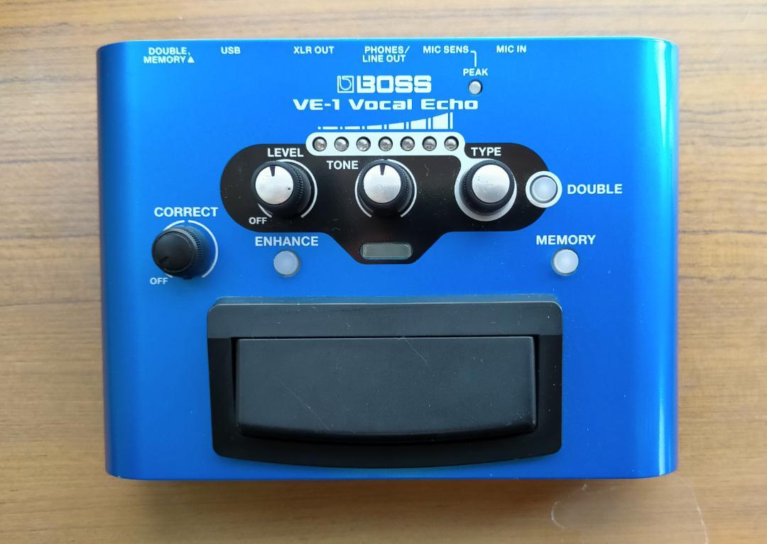 配信機器・PA機器・レコーディング機器 BOSS VE-1 Vocal Echo
