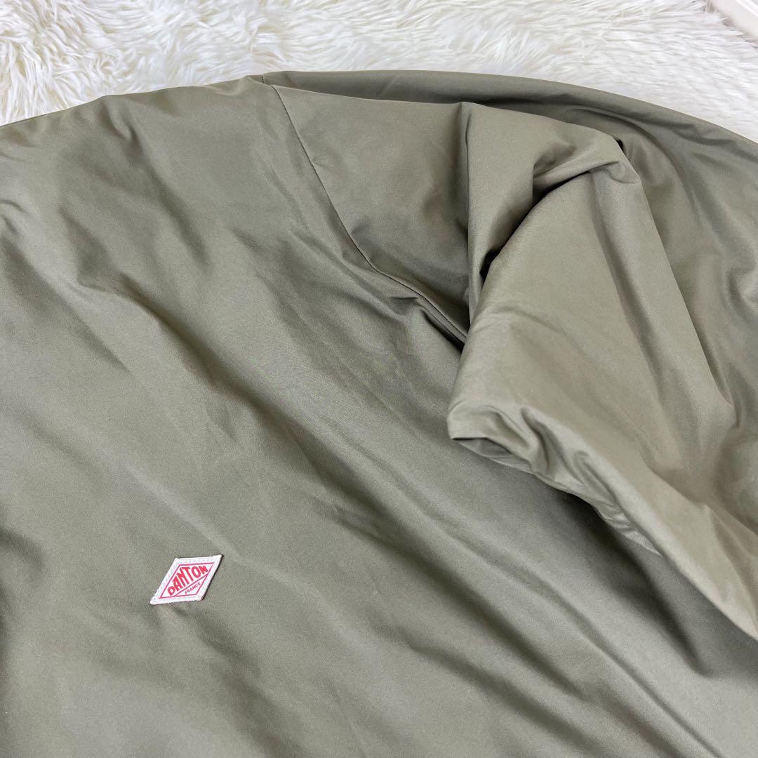 【極美品】DANTON 別注 ポリエステルタフタ ノーカラーブルゾン L