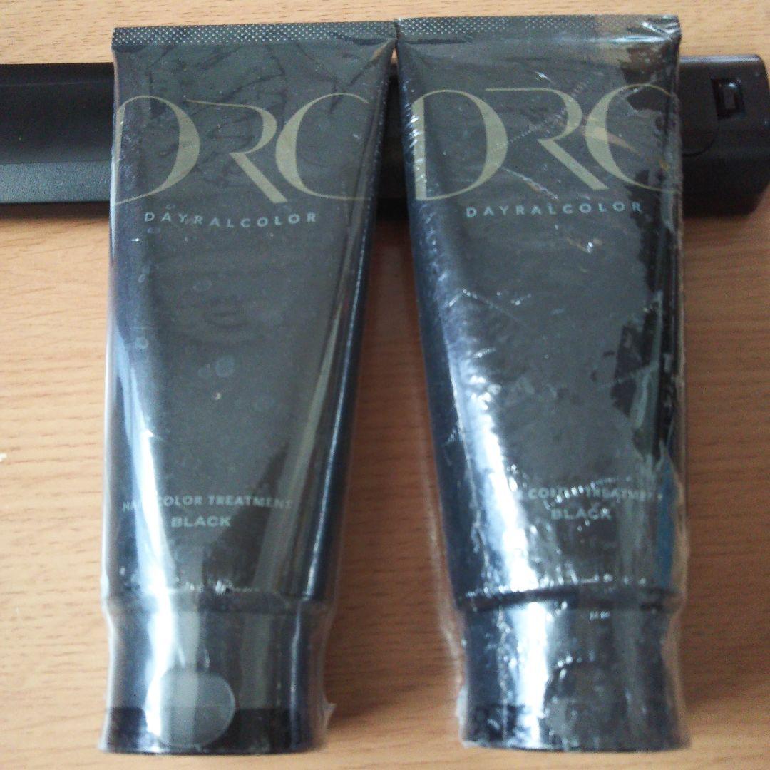 DRC ヘアカラートリートメント ブラック 200g×2本セット