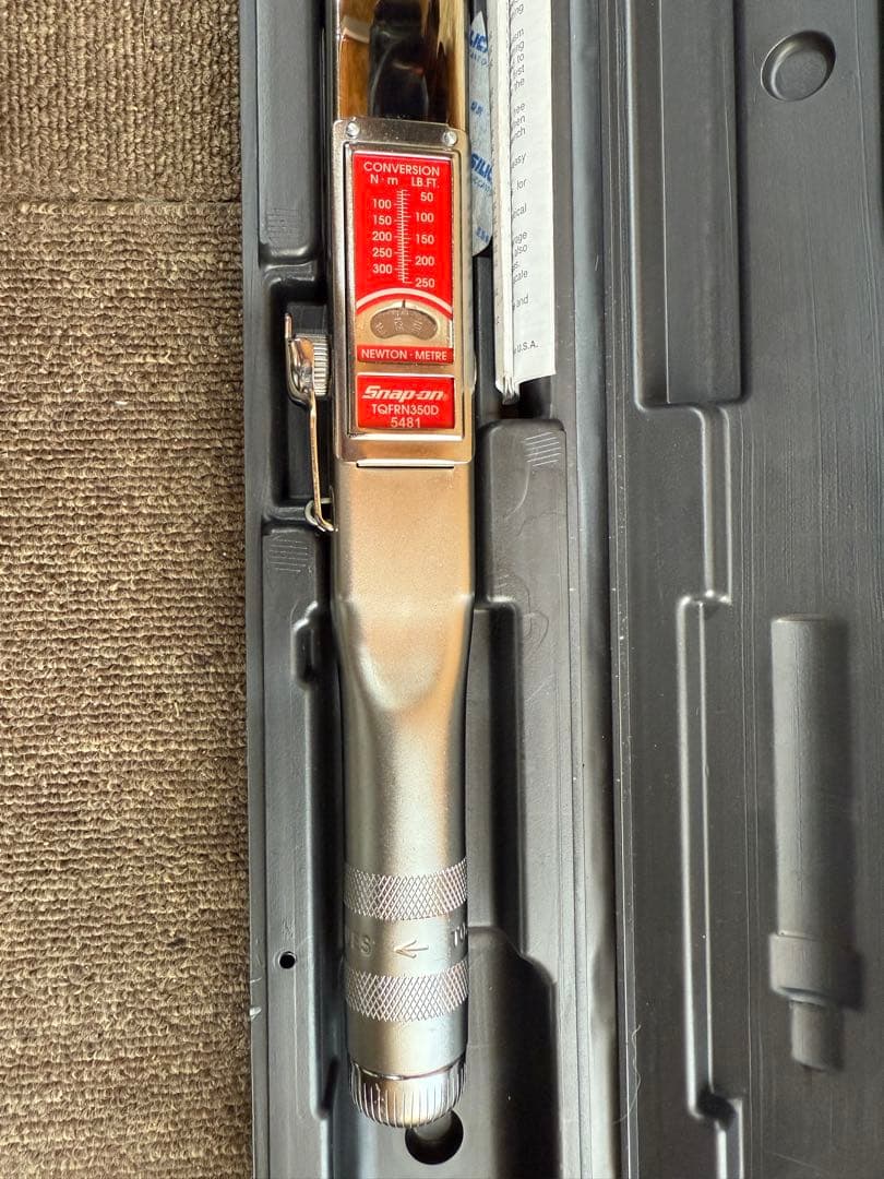 ️お ️スナップオン1|2 トルクレンチ TQFRN350D 板バネ式Snap-on HRDEVELOPMENT_JP