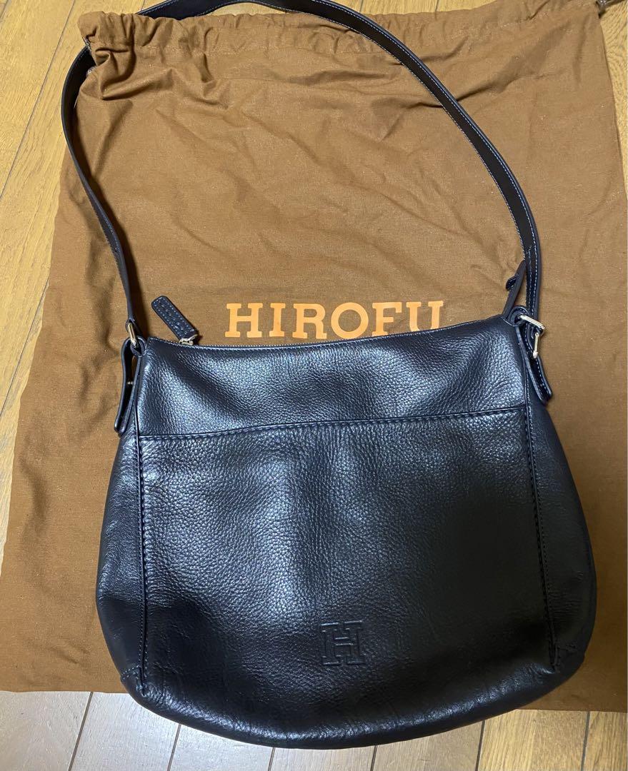 HIROFU デュオ レザーショルダーバッグ M 2WAY 本革 画像10