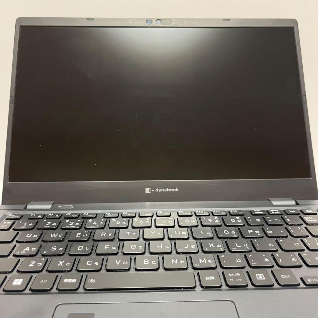 美品 dynabook G83/KW 2023年製 第12世代 バッテリー消耗少 美品 dynabook G83/KW 2023年製 第12世代 バッテリー消耗少