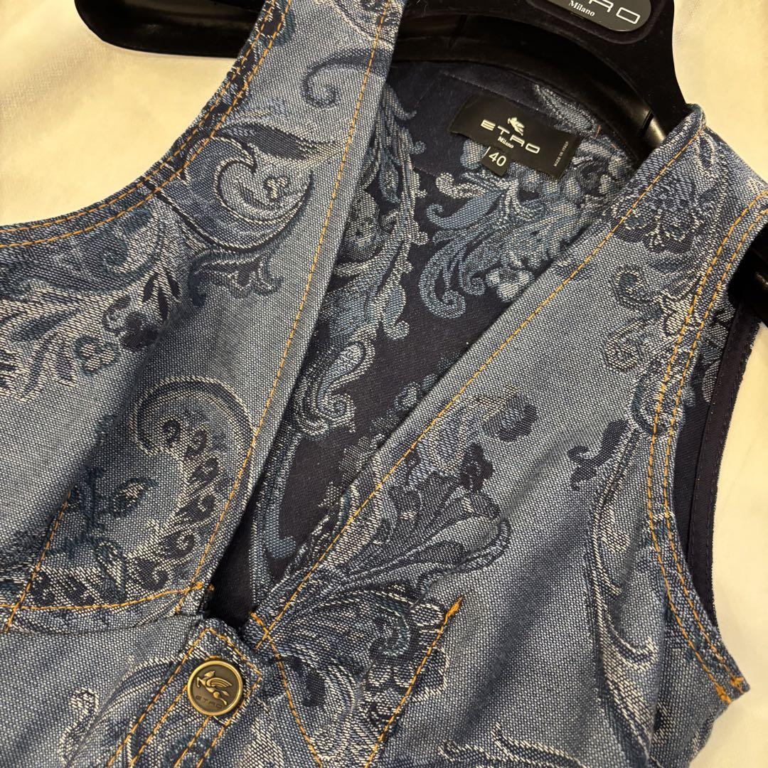 ETRO★エトロ プリントデニムミニワンピース ETRO(エトロ) ワンピース・オールインワン(レディース) - 海外