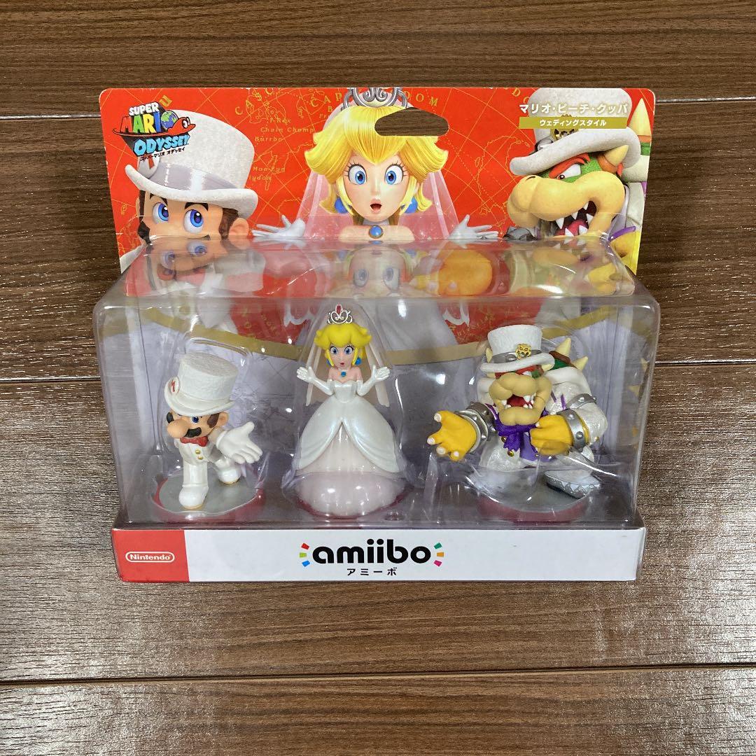 66%OFF!】 amiibo トリプルウェディングセット スーパーマリオシリーズ