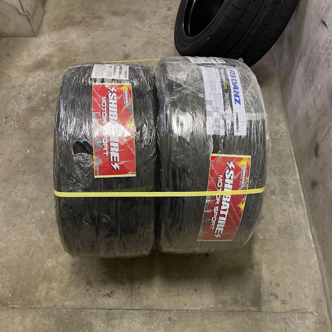 SHIBATIRE シバタイヤ　265/35r18 2本