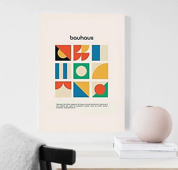 バウハウス Bauhaus アートポスター建築ビンテージアート A2