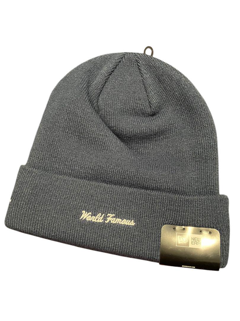 ●新品 Supreme New Era Box Logo Beanie Navy