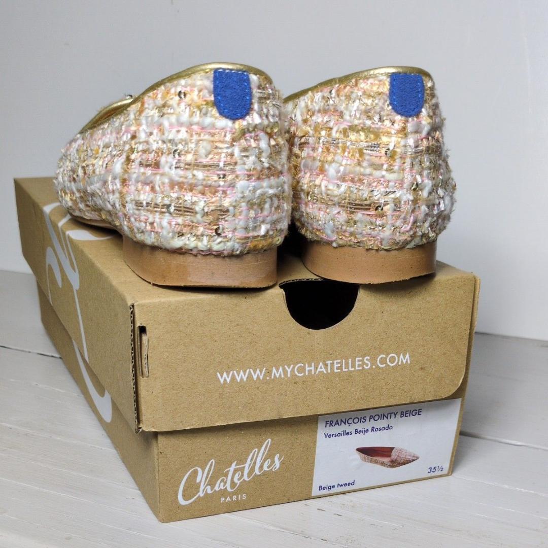 極美品　パリ　Chatelles シャテル　フラットパンプス　36 ツイード Chatelles / シャテル TOP | ファッション・服 | 三越伊勢丹