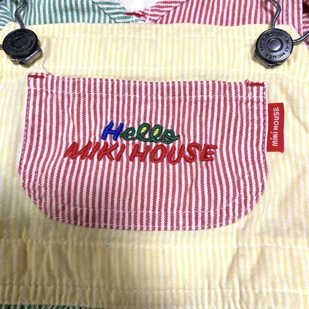 ミキハウス ダルマオール ロンパース ブラウス - メルカリ