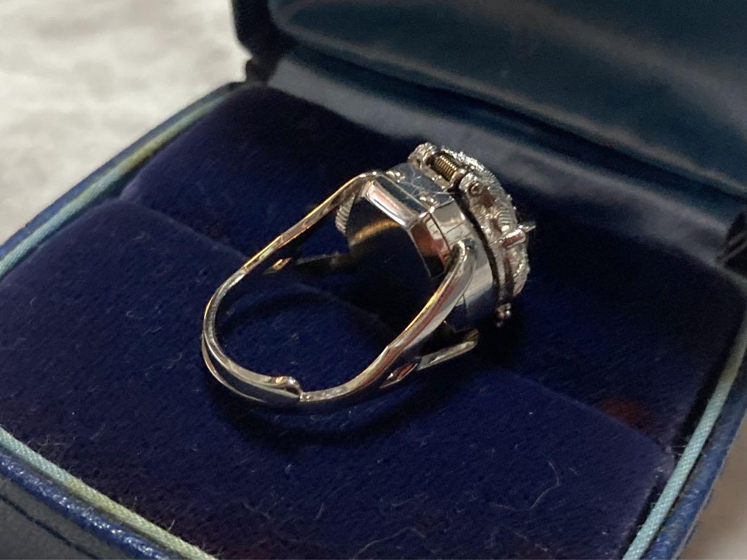 美品❗️ORIENT RING WATCH/オリエントアメジスト系リングウォッチ
