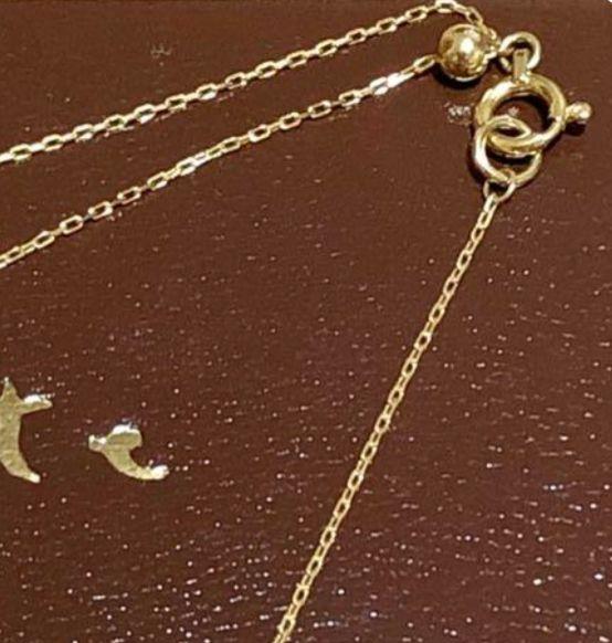 agete 18K ダイヤモンド 0.05ct ネックレス