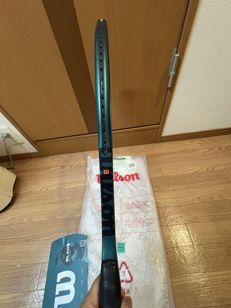 【美品】Wilson Blade テニスラケット 98インチ(18 20) BLADE 98 16X19 V9 by Wilson Japan Racquet online