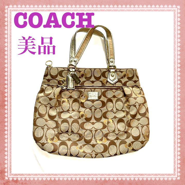 週末お値下げ 美品 COACH コーチ トートバッグ - メルカリ 週末お値下げ 美品 COACH コーチ トートバッグ - メルカリ