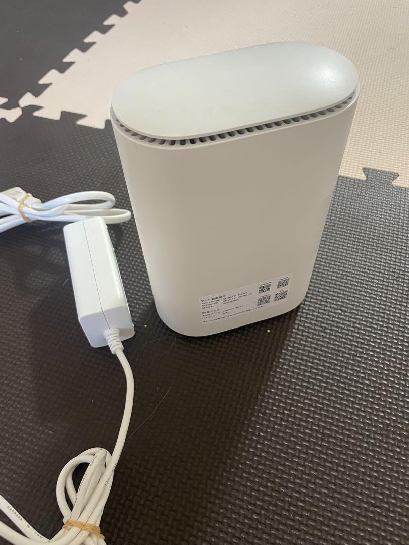 Speed Wi-Fi HOME 5G L11 ホワイト - ルーター・ネットワーク