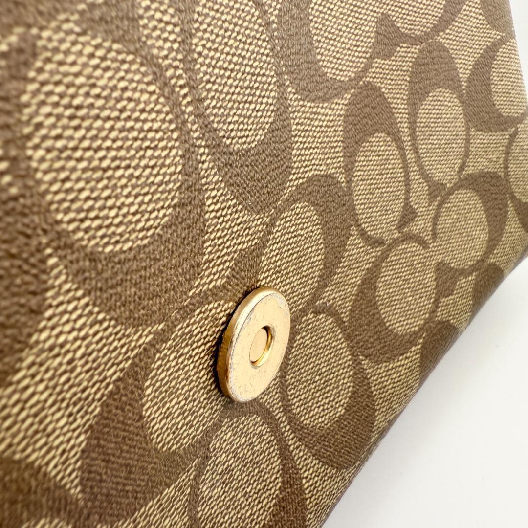 COACH コーチ ショルダーバッグ グレース　シグネチャー　キャンバス