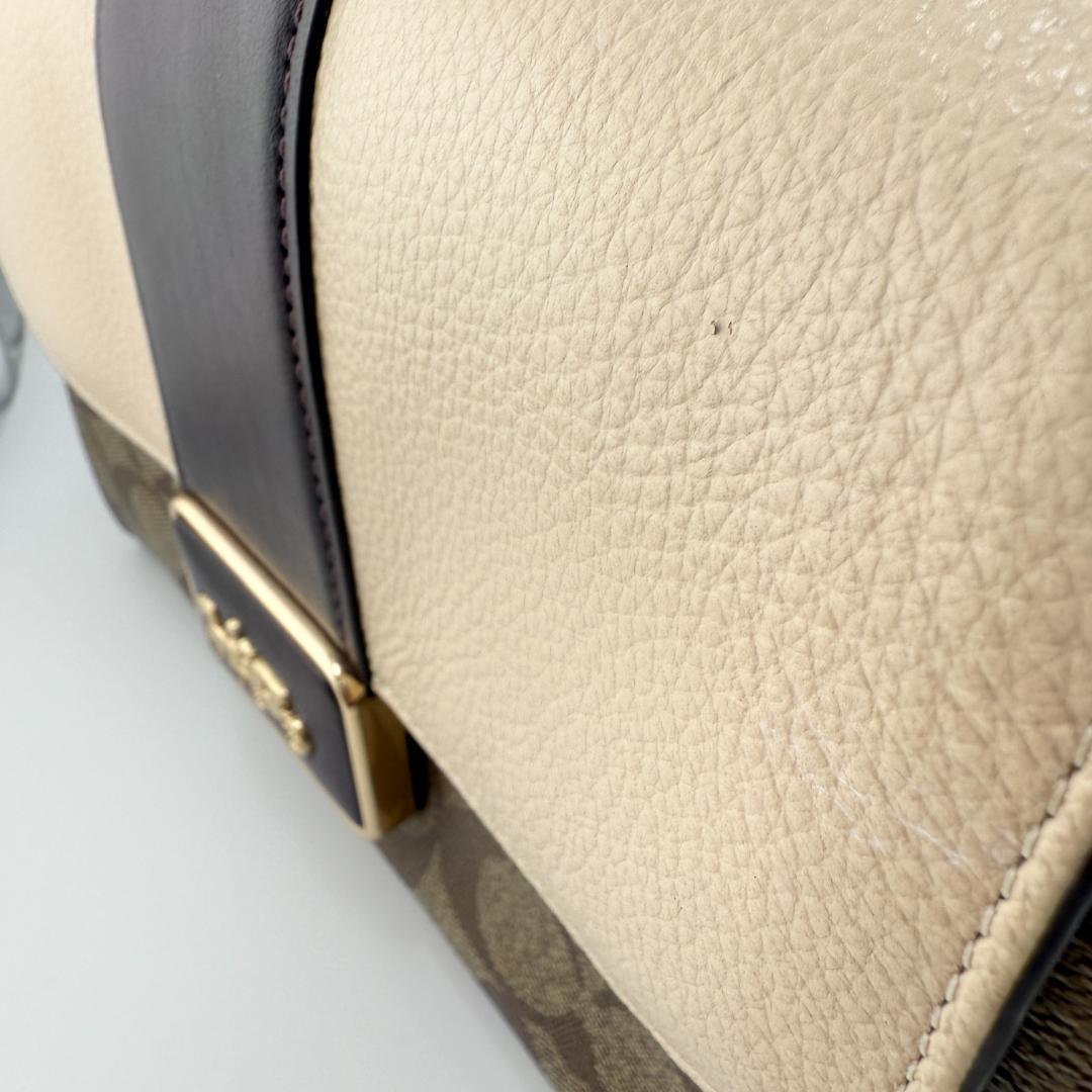 COACH コーチ ショルダーバッグ グレース　シグネチャー　キャンバス