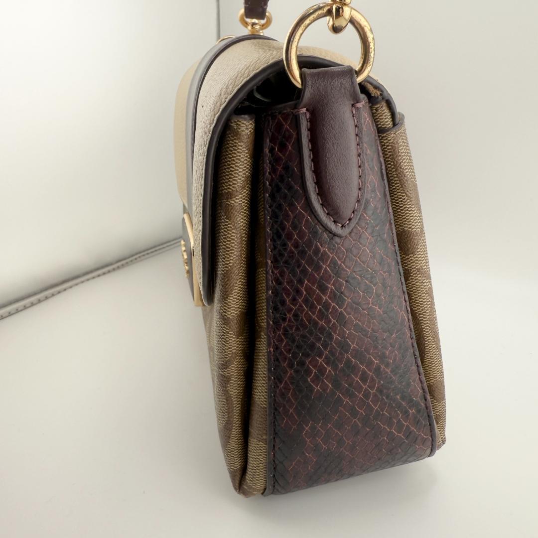 COACH コーチ ショルダーバッグ グレース　シグネチャー　キャンバス