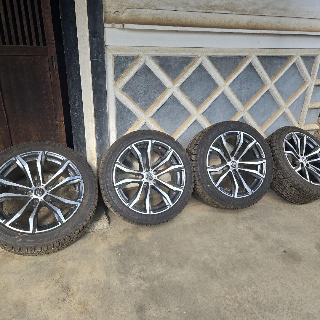 90スープラSZR 275/ 40R18ホイール スタッドレスタイヤ 4本セット 画像1