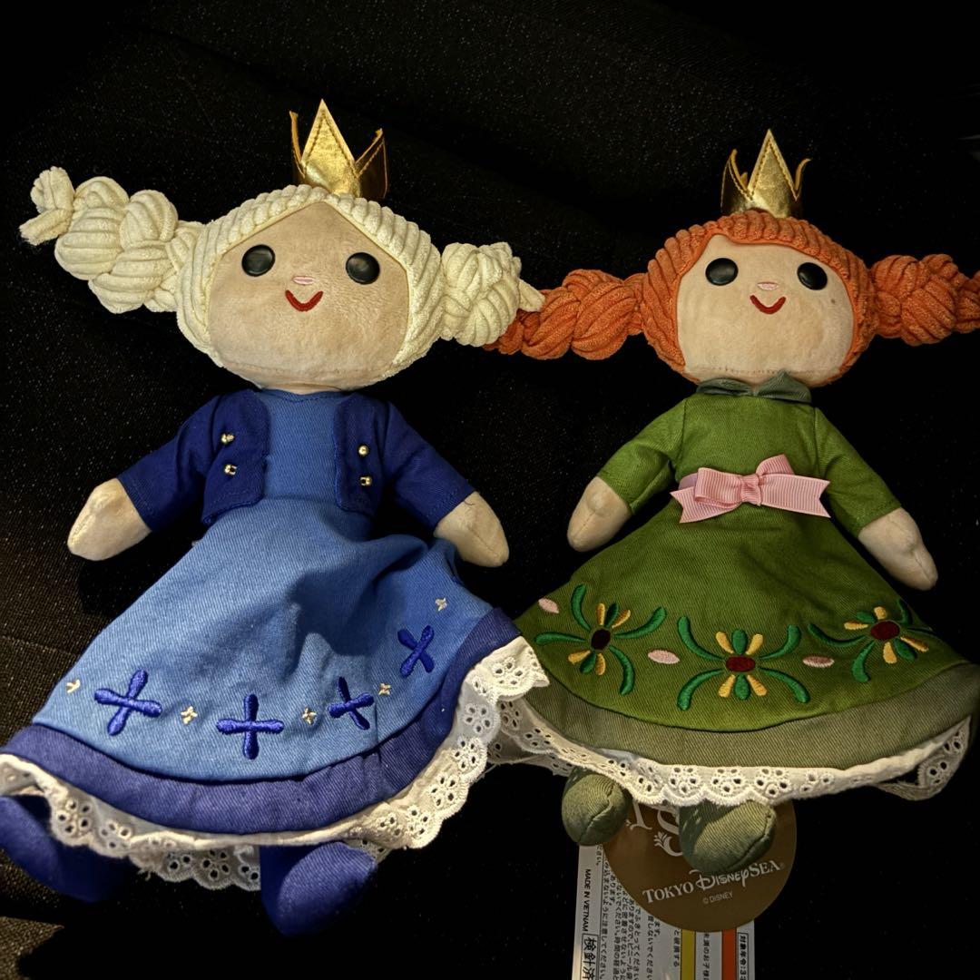 アナと雪の女王ぬいぐるみチャームファンタジースプリングスアナ雪