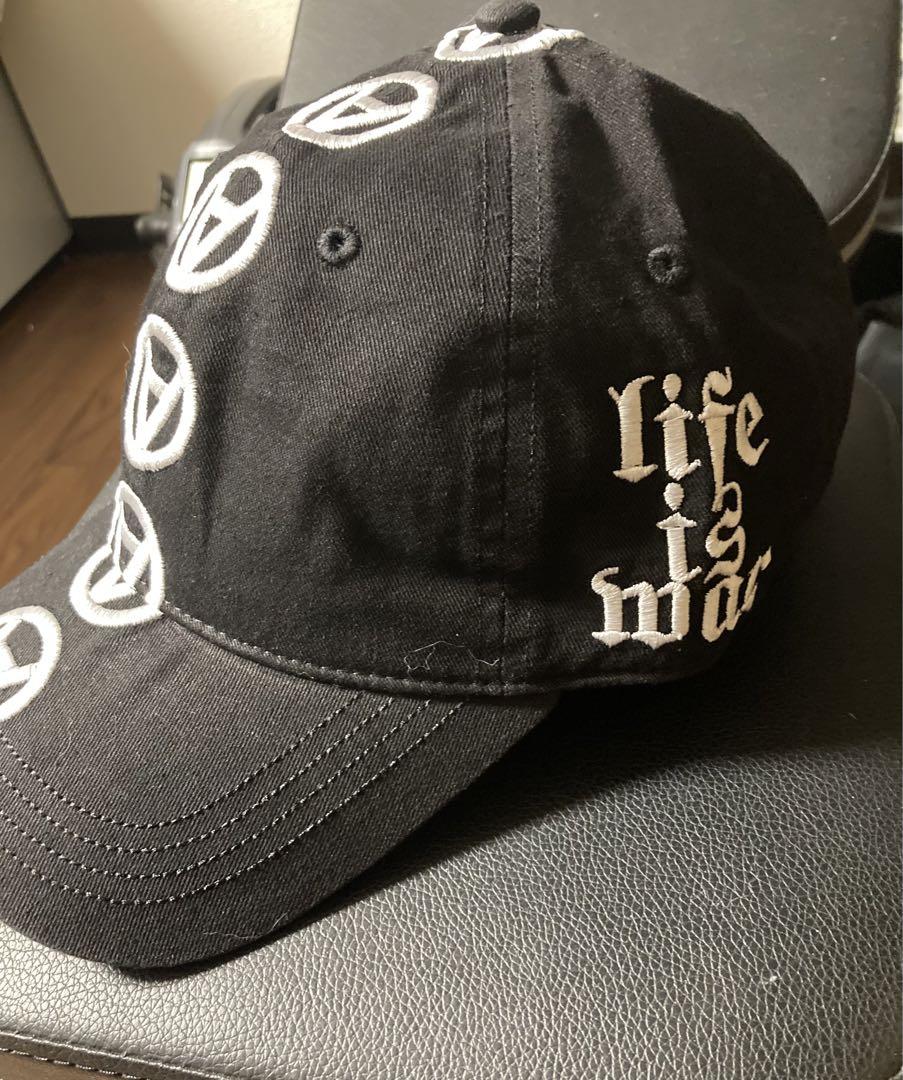 最後の1点　新品life is war  MOHAWK HAT モヒカンキャップ