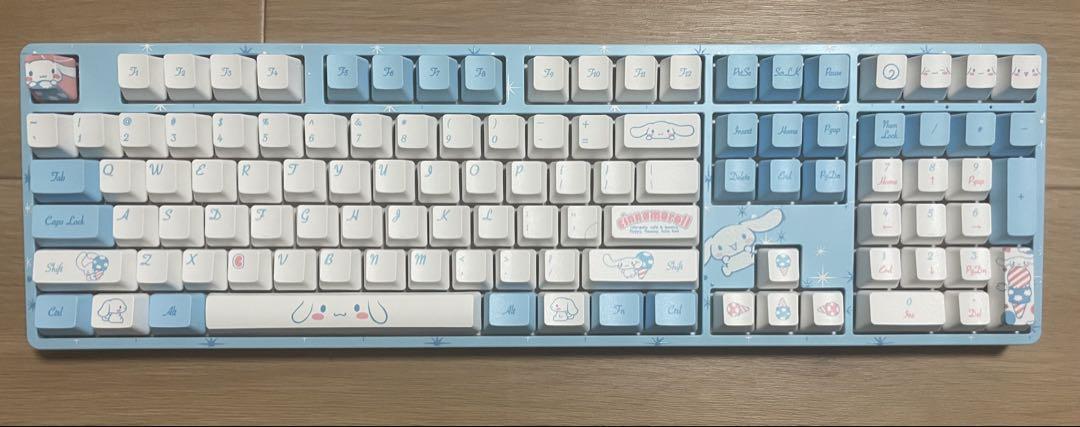 Akko サンリオ シナモロール 限定 キーボード 有線 Amazon | Akko × Cinnamoroll 公式コラボ 有線ゲーミング