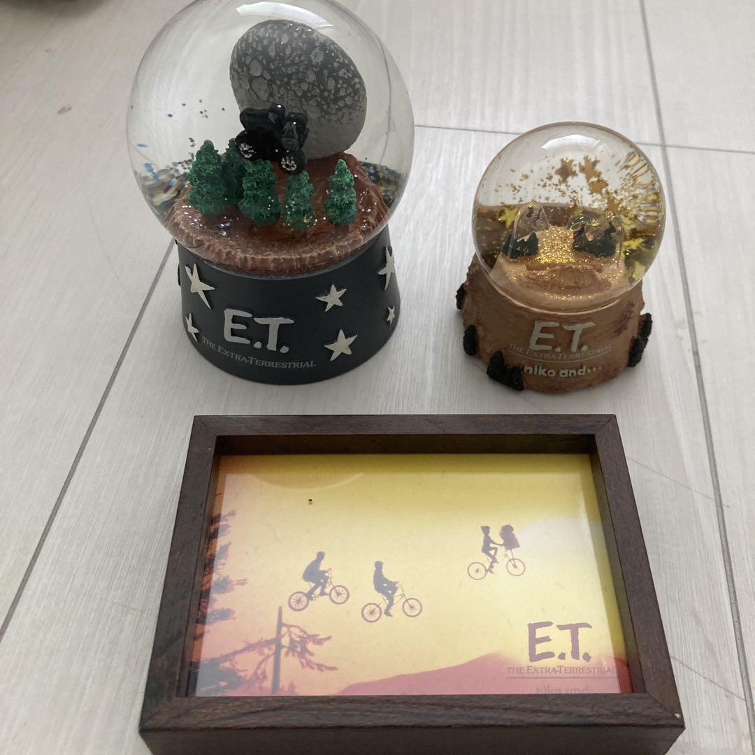 E.T. スノードーム　アート