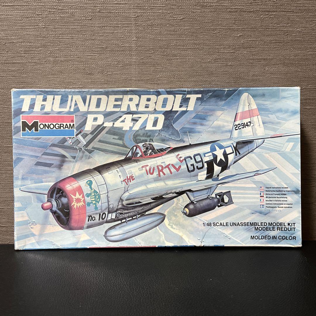 モノグラム 1/48 サンダーボルト P-47D - メルカリ