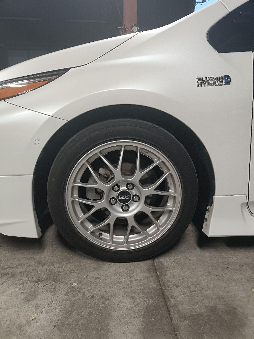 BBS RG345 17インチ PCD100 5穴 7JJ+48　プリウス