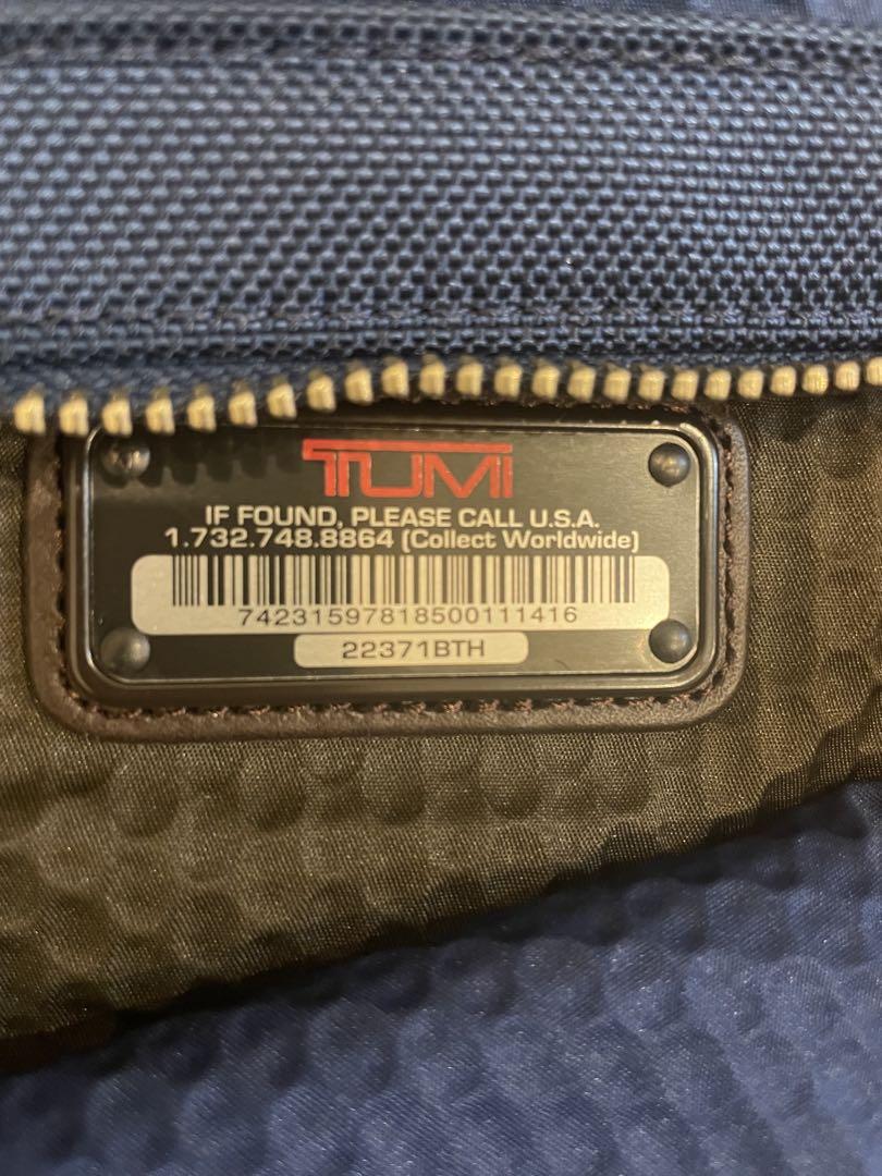 トゥミ TUMI ミニ メッセンジャーバッグ 斜め掛け22371BTH ブルー