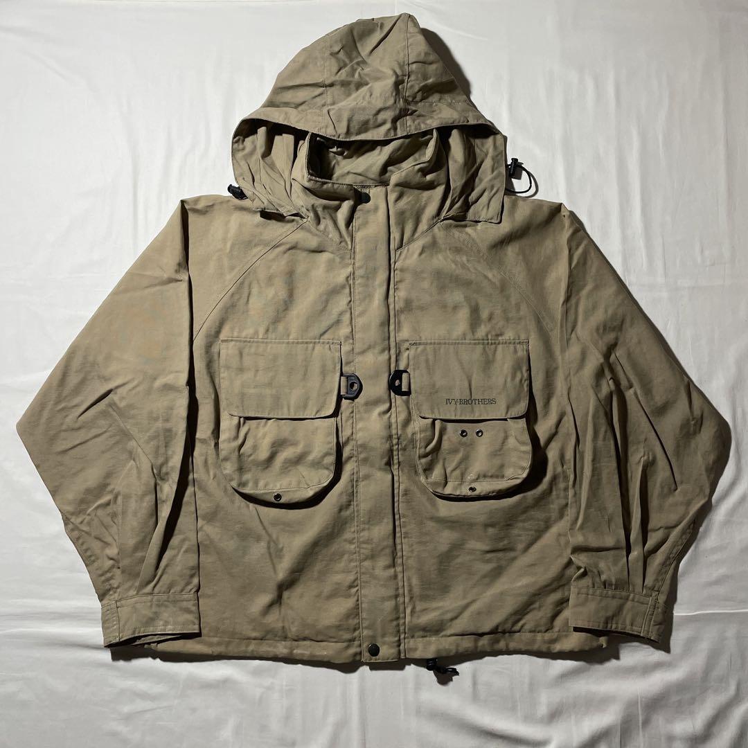 90s IVY BROTHERS ナイロン テックジャケット ヴィンテージ