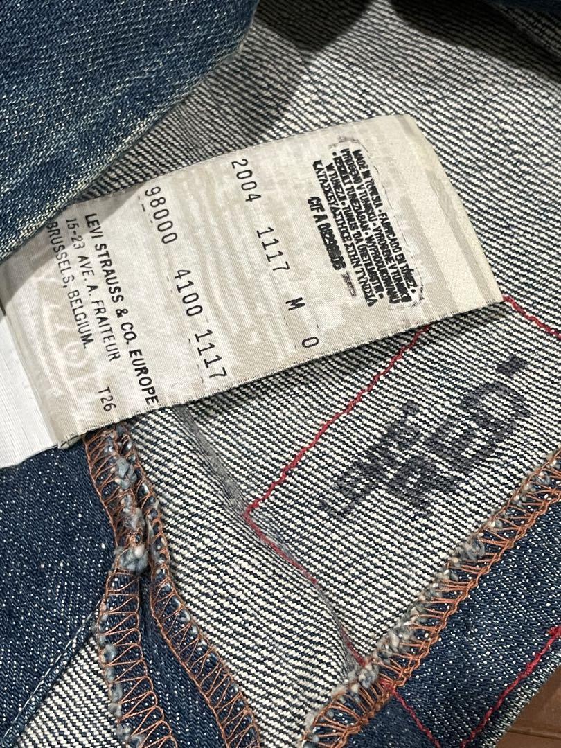 値下げ❗️初期 1st 2004年 Levi's RED デニム ジャケット