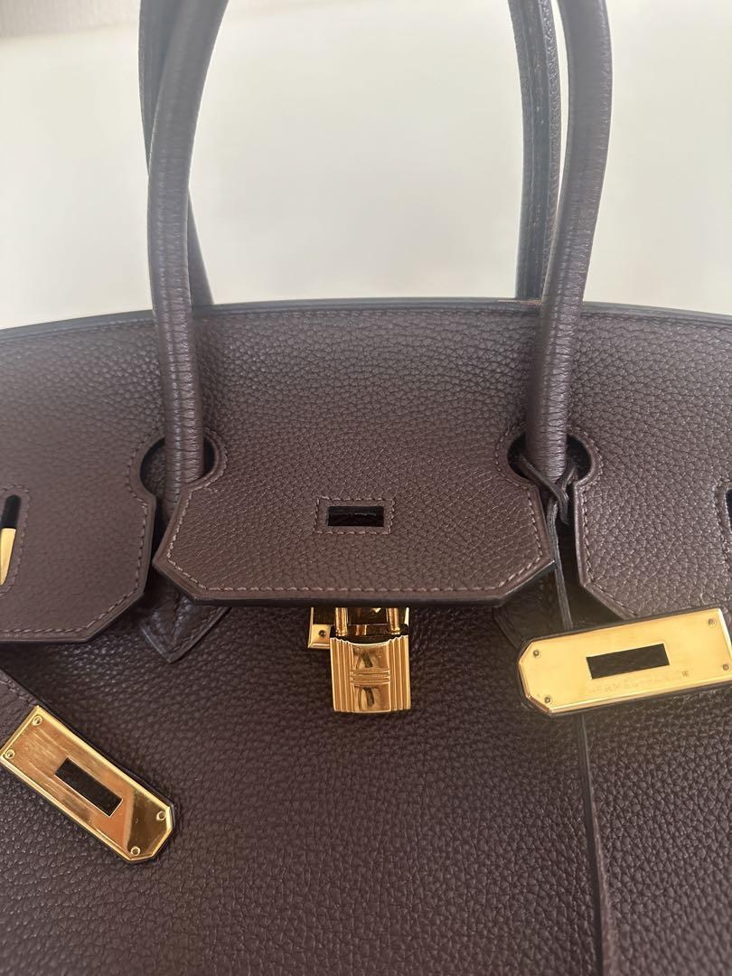 HERMES エルメス バーキン35 ブラウン