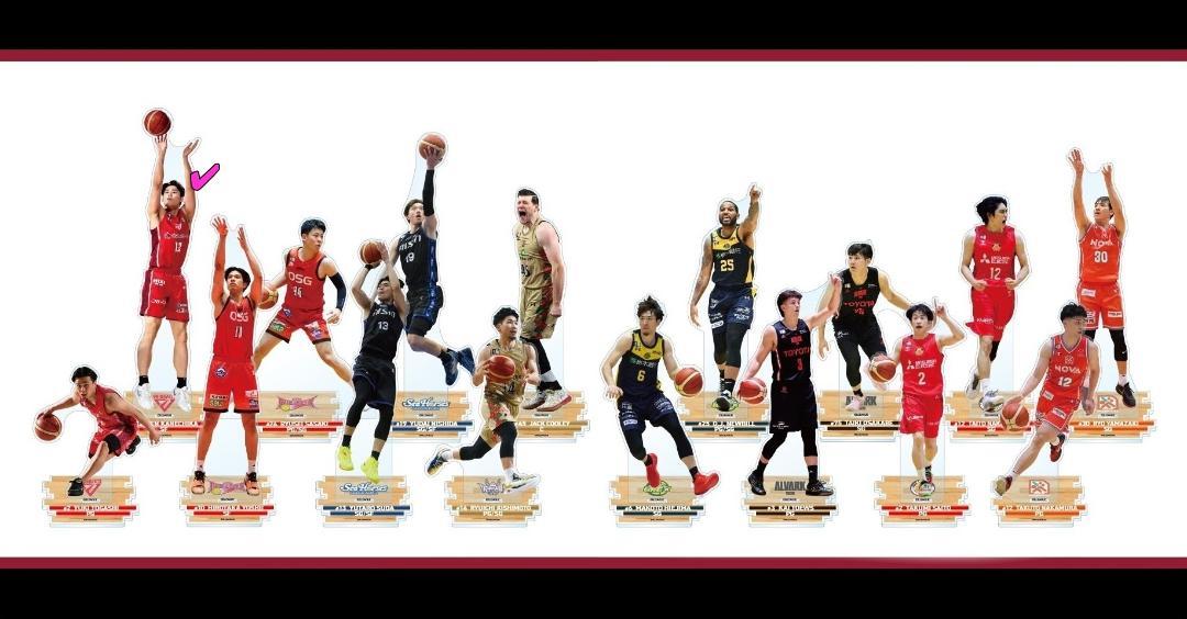 B.LEAGUE 兼近廉 須田 アクリルスタンド