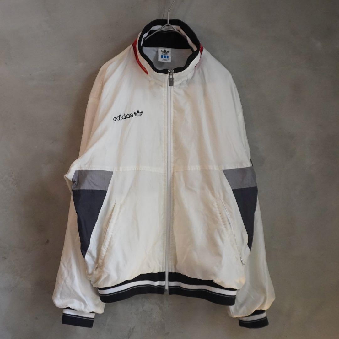 adidas アディダス　ヴィンテージ ナイロンジャケット90s Mサイズ相当