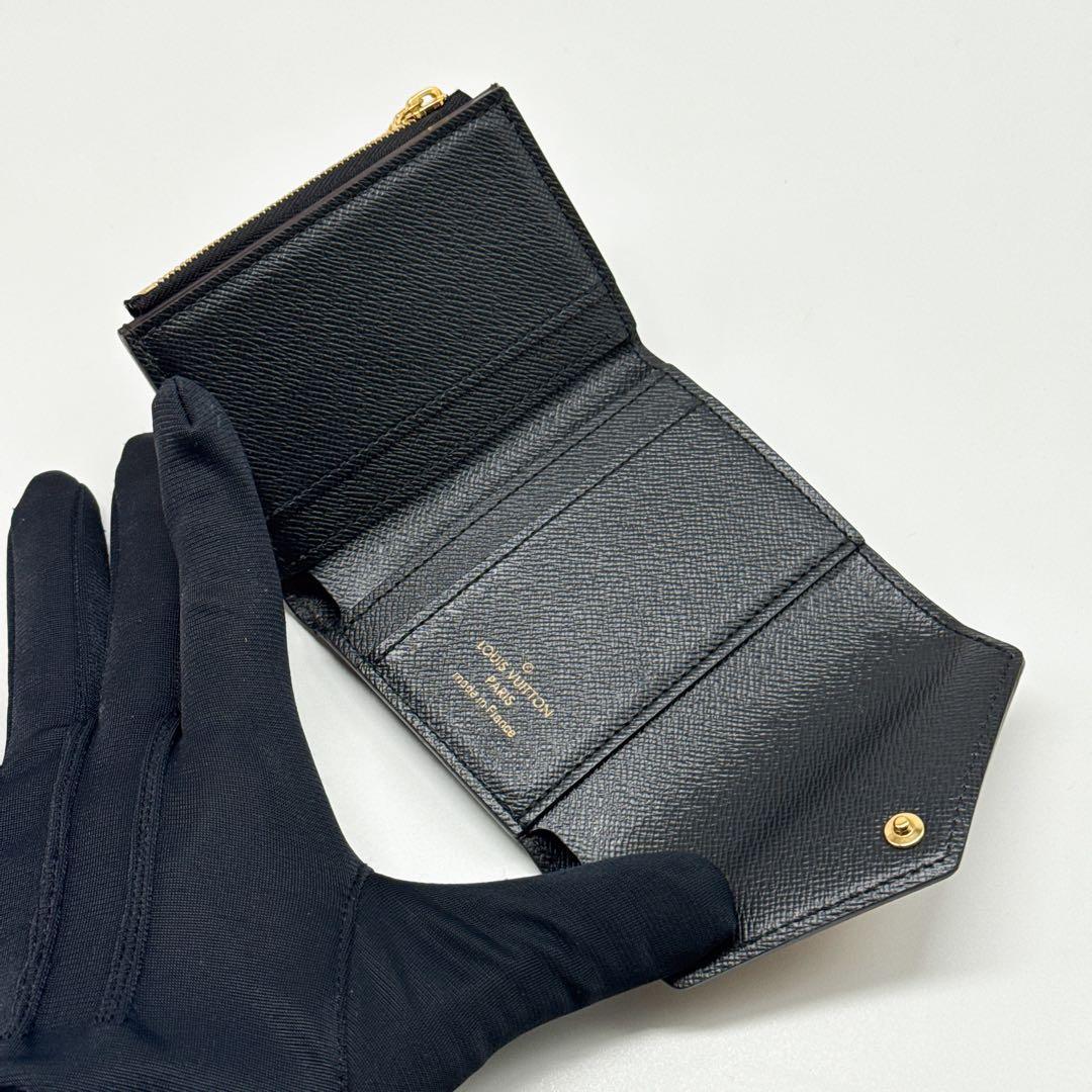 ルイヴィトン モノグラム ポルトフォイユ ゾエ 二つ折り 財布 リバース 茶色 ルイヴィトン モノグラム ポルトフォイユ ゾエ 二つ折り 財布 リバース 茶色