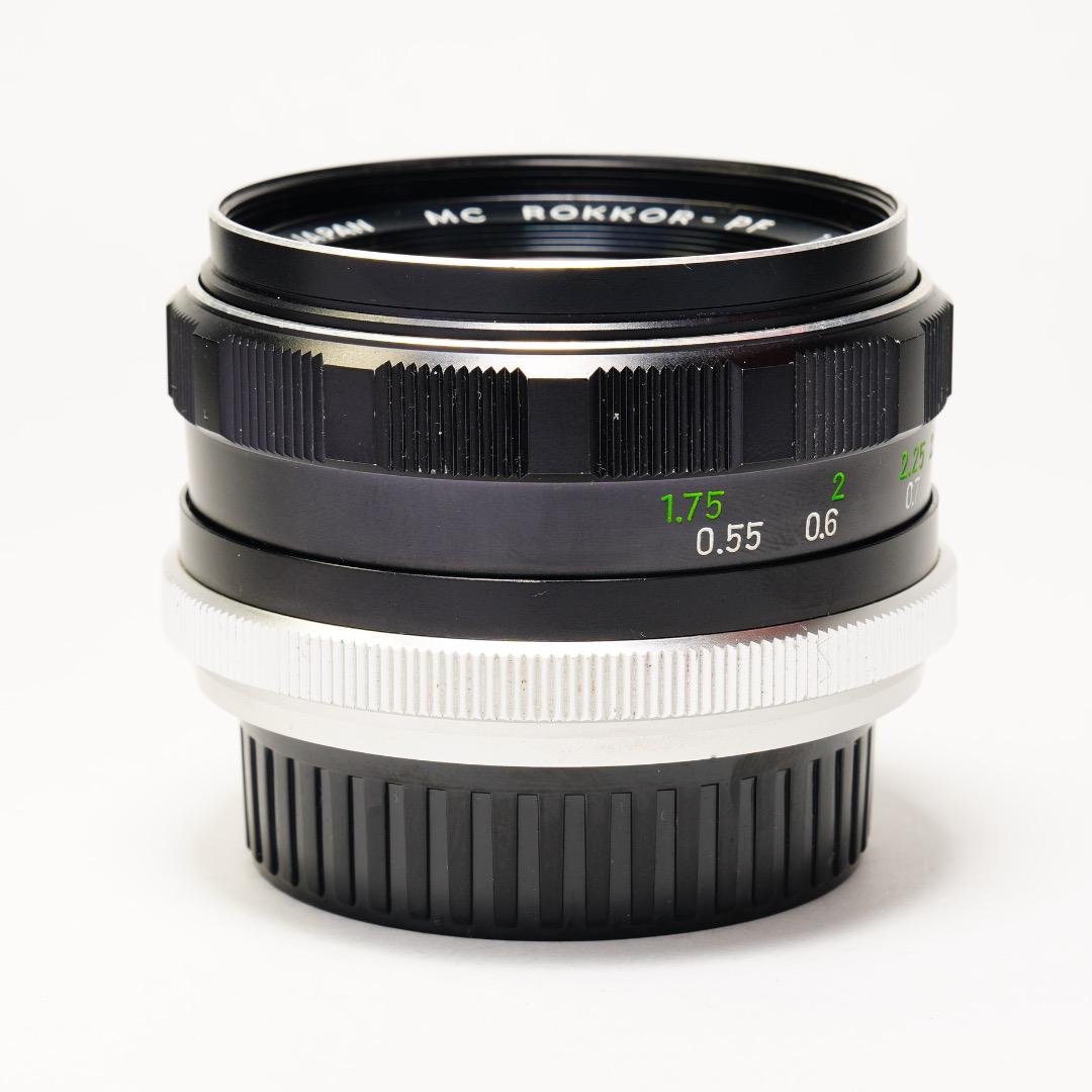 【極美品】動作◎ ミノルタ MC ROKKOR-PF 55mm F1.7 055