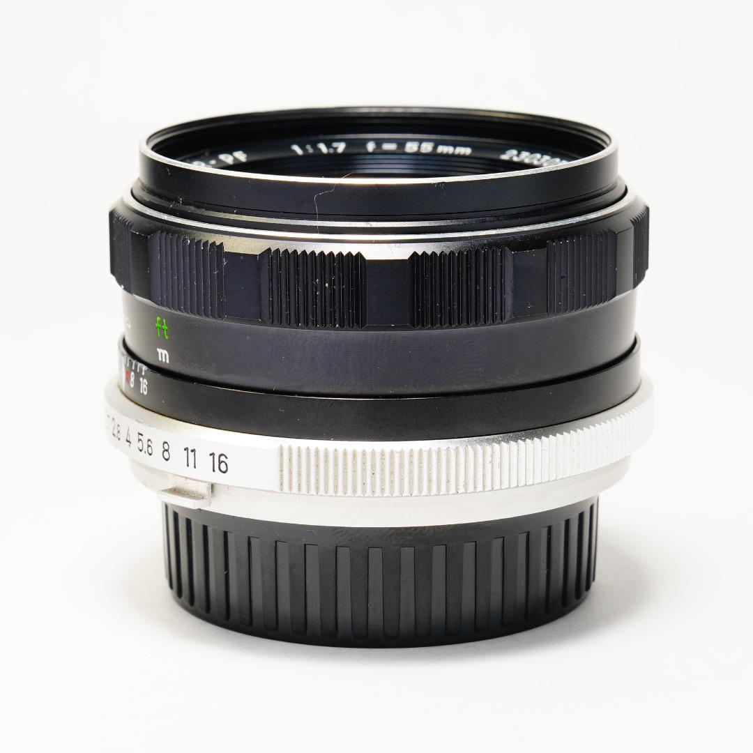 【極美品】動作◎ ミノルタ MC ROKKOR-PF 55mm F1.7 055